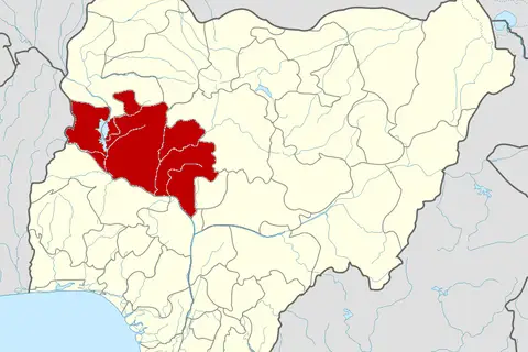 Map: Nigeria Niger State Map