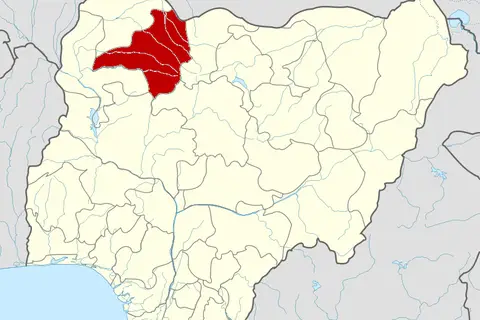Map: Nigeria Zamfara State Map