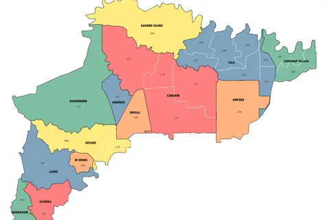 Map: North Caloocan Barangay Map with Area Names