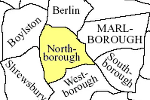 Map: Northborough Ma Map