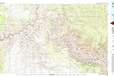 Map: Nps Grandcanyontopo Map