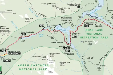 Map: Nps Northcascadeshighway Map