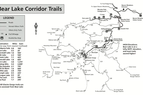 Map: Nps Rockymountainbearlaketrail Map
