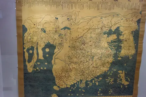 Map: Old Map of China and Korea