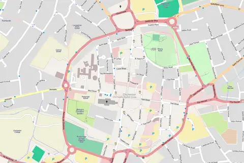 Map: OpenStreetMap of Chichester
