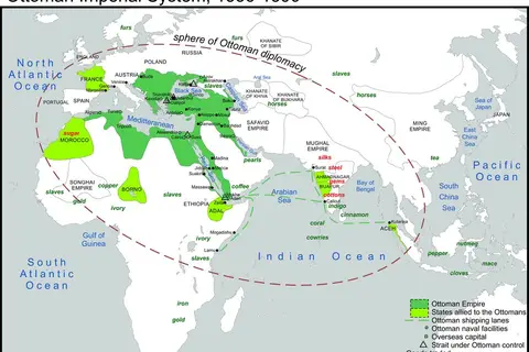 Map: Ottoman Imperial System, 1536-1590