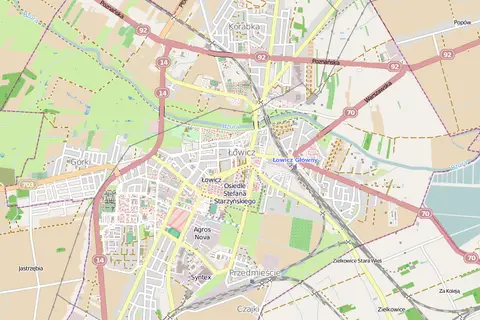 Map: Owicz Location Map