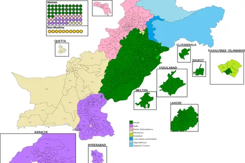 Map: 2011 Tamil Nadu Legislative Margin Wise Election Map by Districts