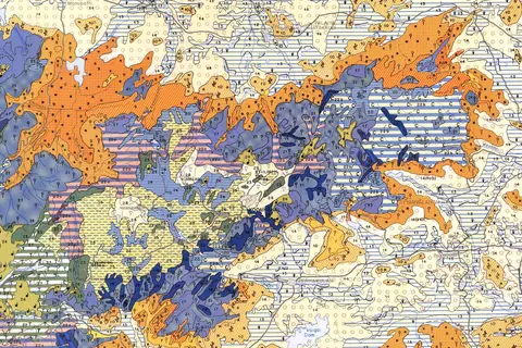 Map: Palni Hills Vegetation Map