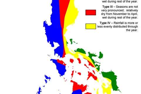 Map: Philippine Climate Map
