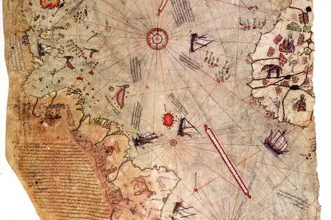 Map: Piri Reis World Map (1513)