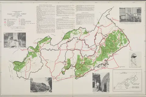 Map: Pisgah National Forest Map Dpla 9255B041A2539Caf3Bdf0C1Bc02943Ae Page 1