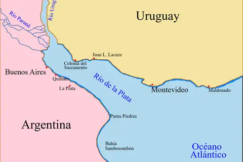 Map: Río de la Plata Map: Buenos Aires and Montevideo