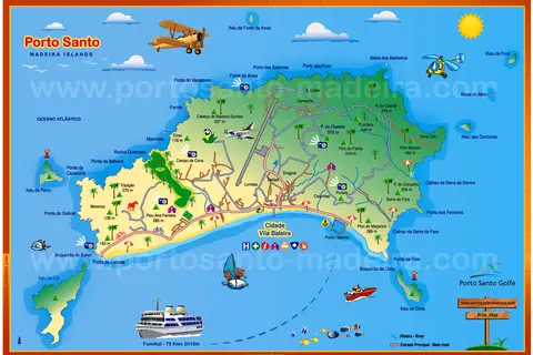 Map: Porto Santo Map