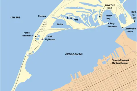 Map: Presque Isle State Park Map