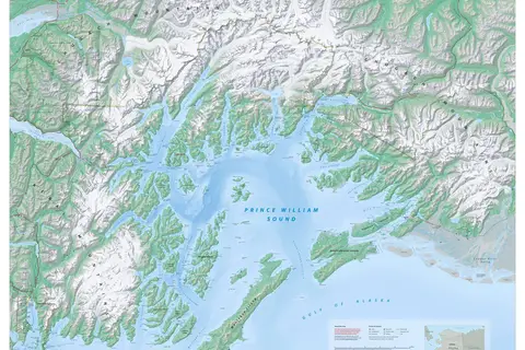 Map: Prince William Sound Map