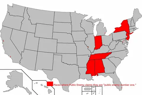 Map: Public Enemy number one