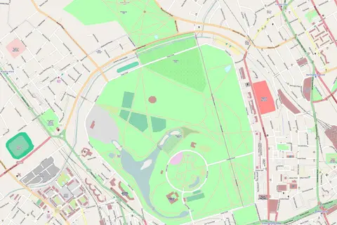 Map: Regents Park London Map