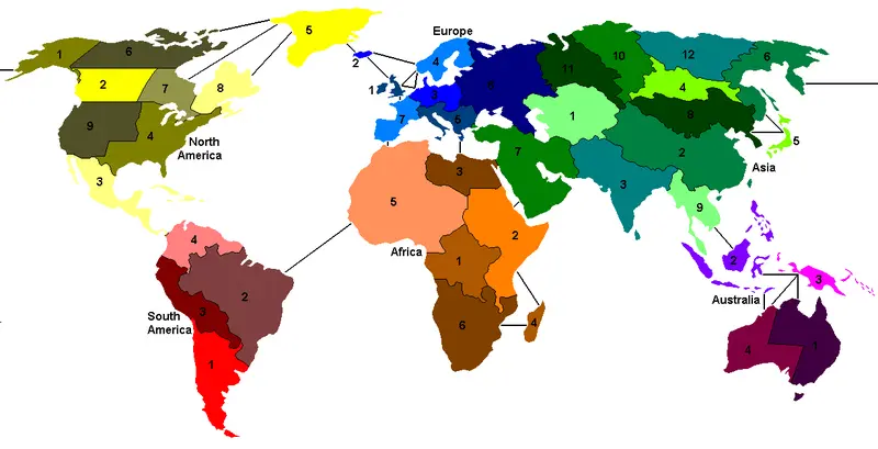 Map: Risk Game Map