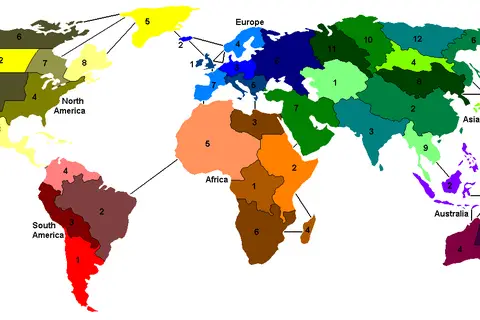 Map: Risk Game Map