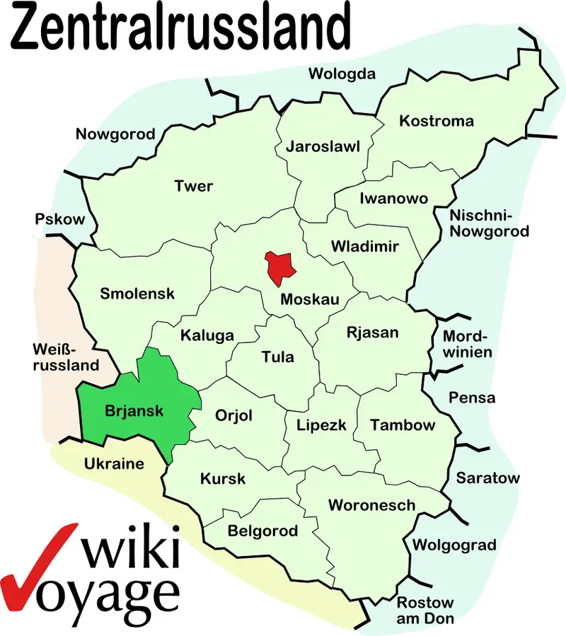Map: Ruszrbrjansk Map