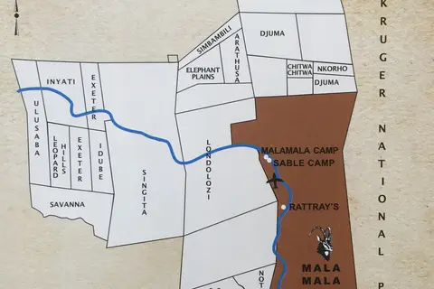 Map: Sabi Sand Map