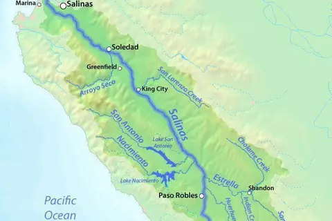 Map: Salinas River Map