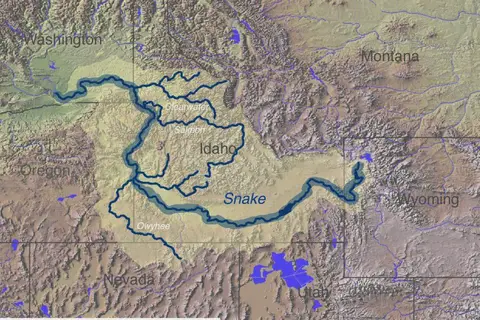 Map: Snake River Map