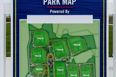 Map: Sports Force Parks at Cedar Point Sports Center Map 33495500403