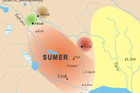 Map: Sumer Map