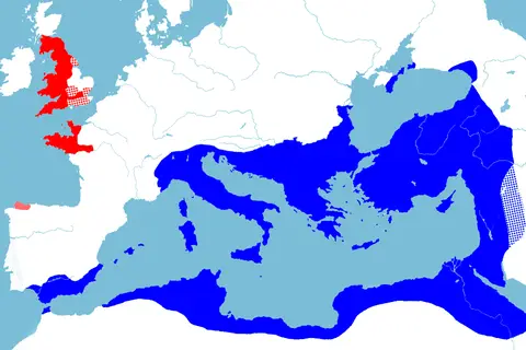 Map: The Dragon & the Eagle – a series of maps detailing the parallel histories of the Britons and Byzantines.