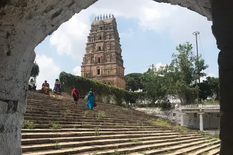 Map: The Gali Gopuram of Ammapalli Temple