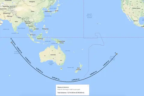 Map: These two points mark the most western and eastern points of the United Kingdom from Diego Garcia to Oneo Island