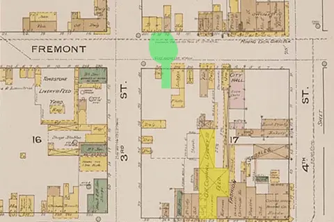 Map: Tombstone Lithograph Map Shootout