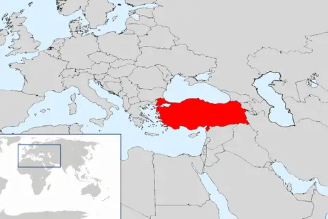 Map: Turkey Location Map