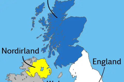 Map: Uk Map Countries de