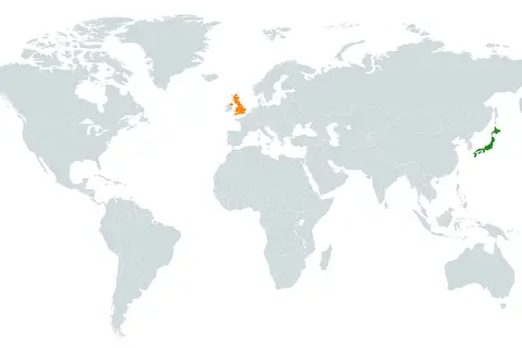 Map: Ukjapan World Map