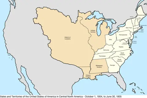 Map: United States Central Map 18041001 to 18050630