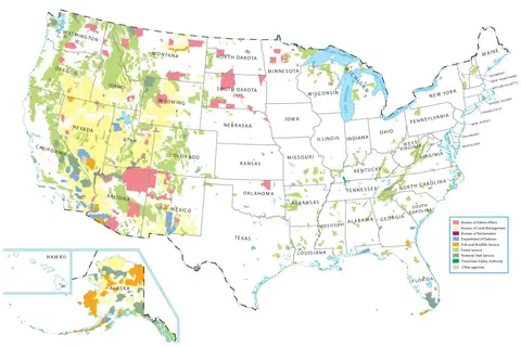Map: us » Land of Maps