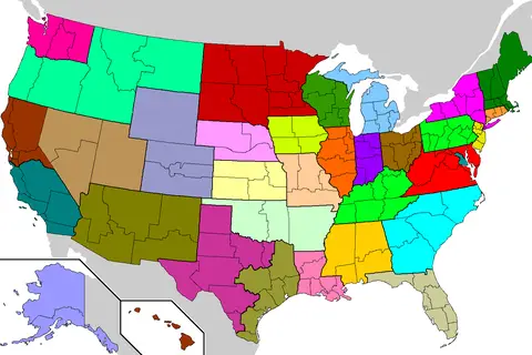 Map: Us Roman Catholic Dioceses Map