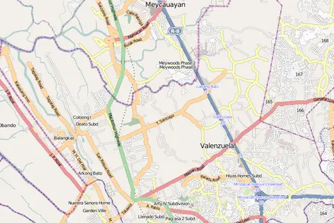 Map: Valenzuela Philippines Map