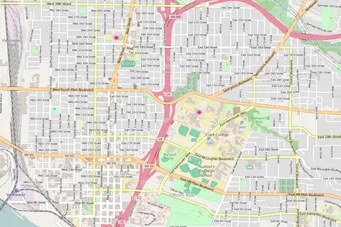 Map: Vancouver Washington Openstreet Map