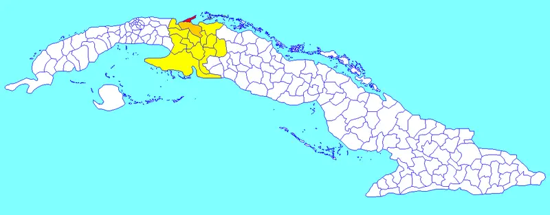 Map: Varadero Cuban Municipal Map