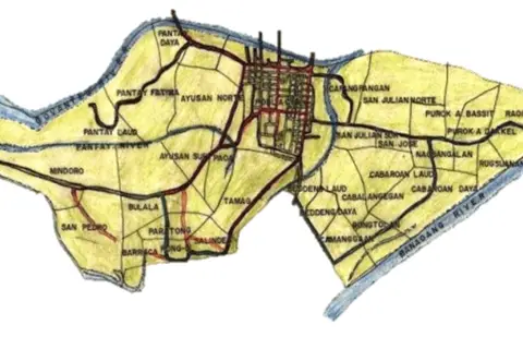 Map: Vigan Barangay Map