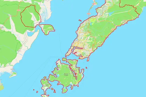 Map: Vladivostok Location Map
