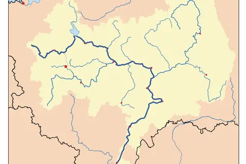 Map: Volga Blank Map