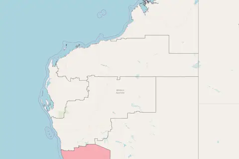 Map: Wa Wheatbelt Region Map