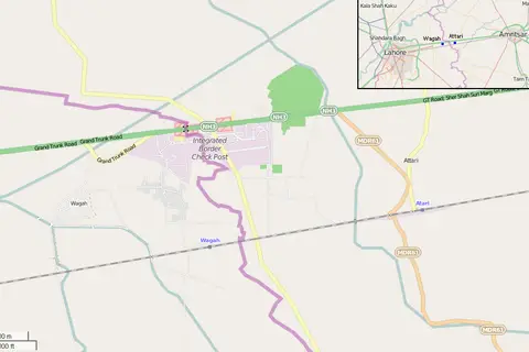 Map: Wagahattari Openstreet Map