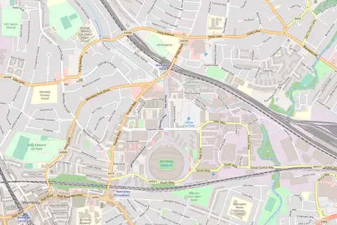 Map: Wembley Stadium Map