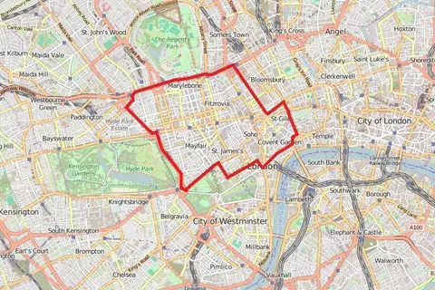 Map: West End Map